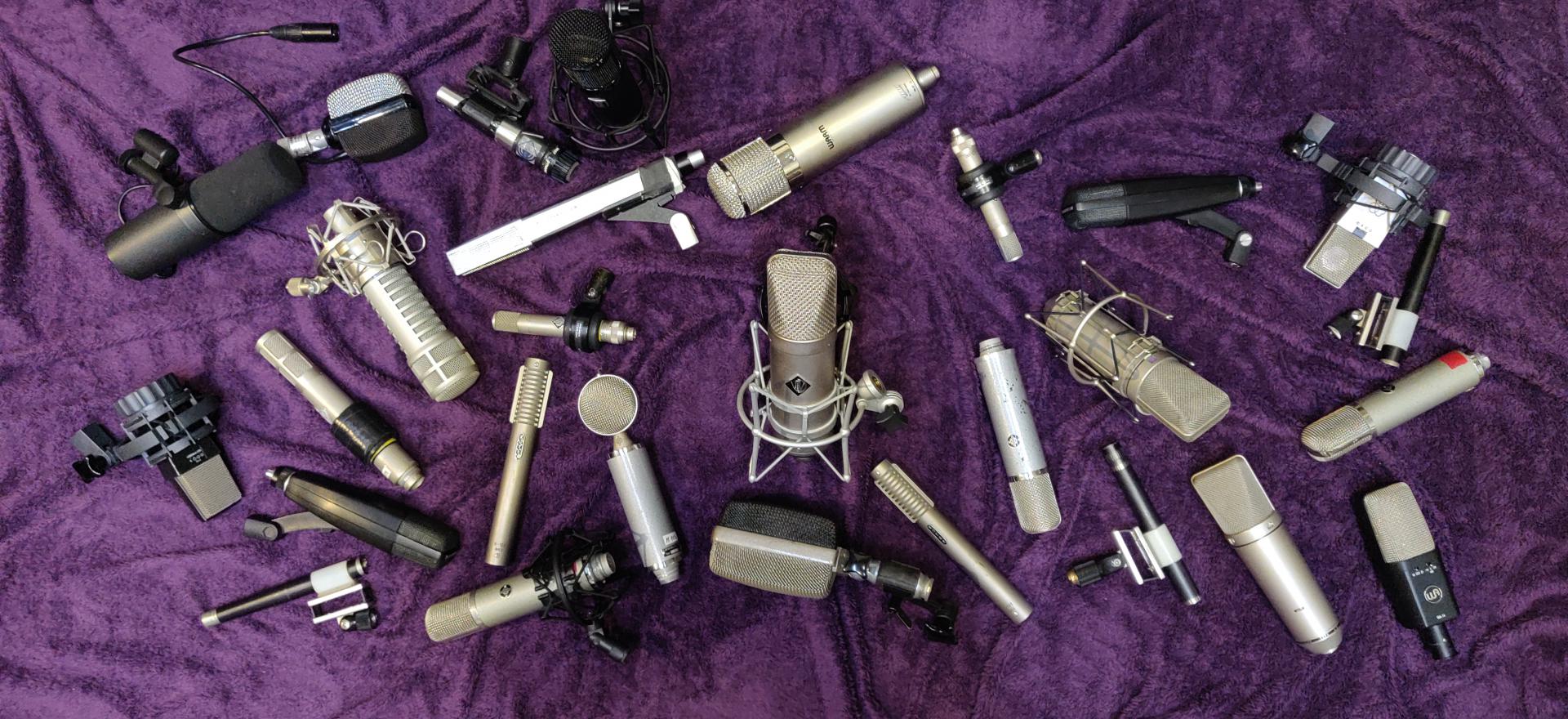 Vintage mikrofonok galéria kép