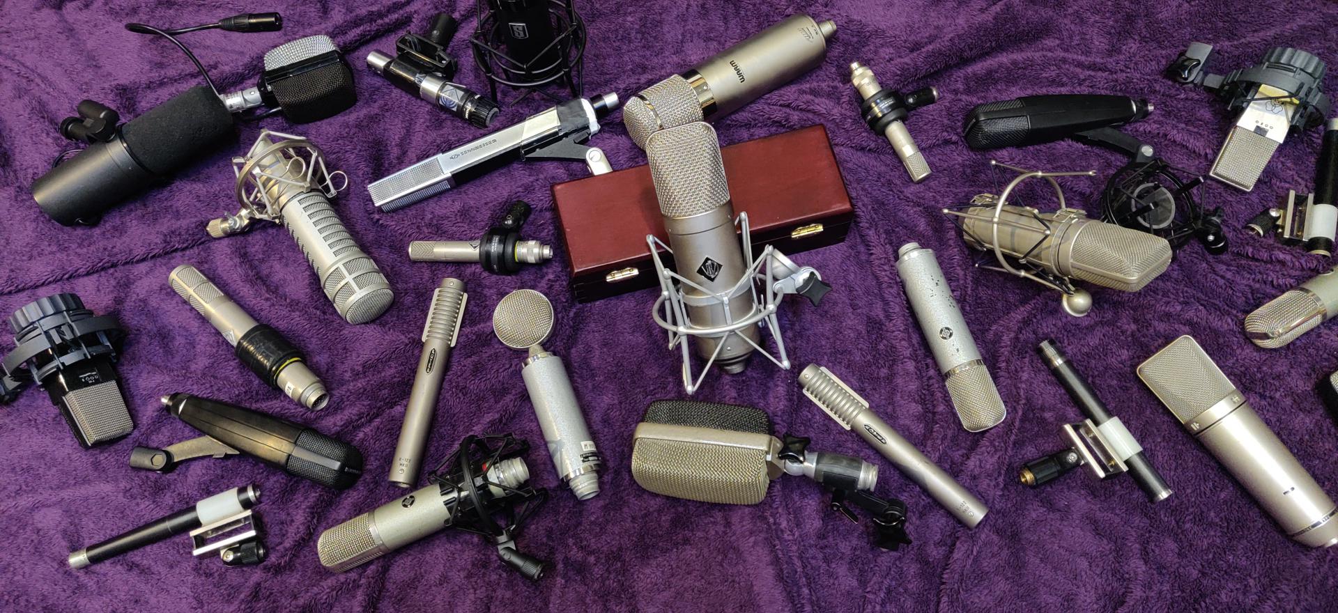 Vintage mikrofonok galéria kép